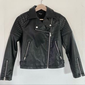 Topshop Rosa Biker Jacket